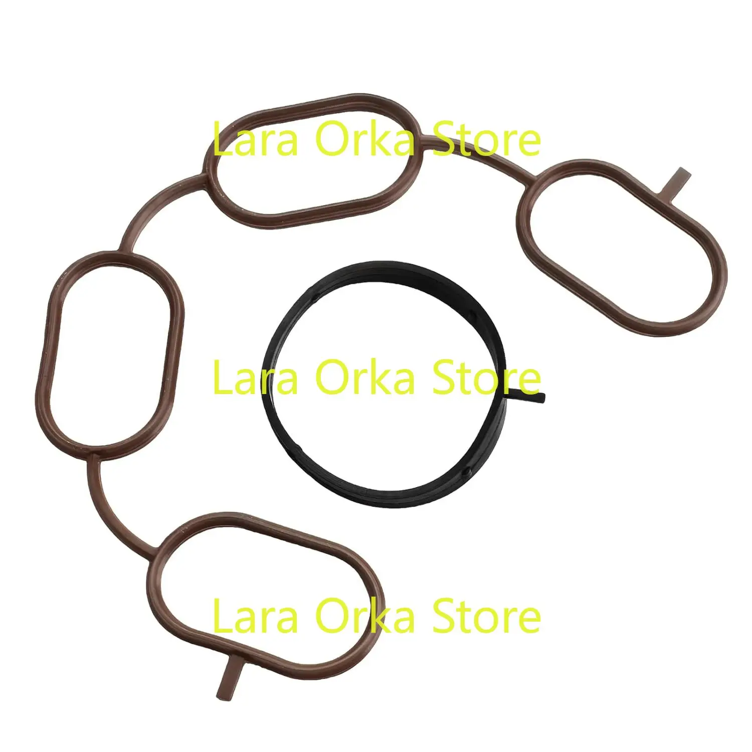 Engine Manifold Gasket Set Compatible with Versa 2009-2020 March 2012-2020, Note Versa Note 2014-2019, Micra 2015-2019,MS97359