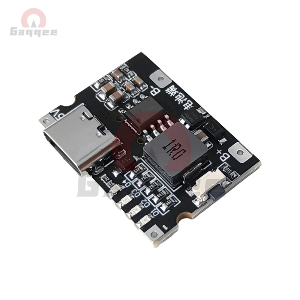 5V3A بطارية ليثيوم شحن وتفريغ وحدة متكاملة Type-C USB لوحة الطاقة شحن تفريغ وحدة الحماية