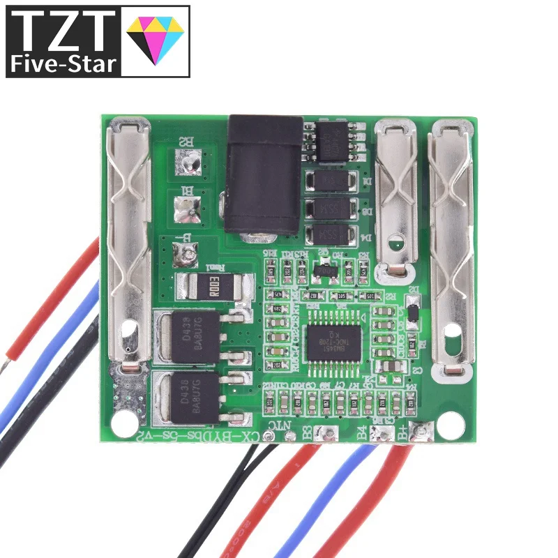 5S 18V 21V 20A Battery Charging Protection Board Li-Ion Lithium Battery Pack Protection Circuit Board BMS Module For Power Tools