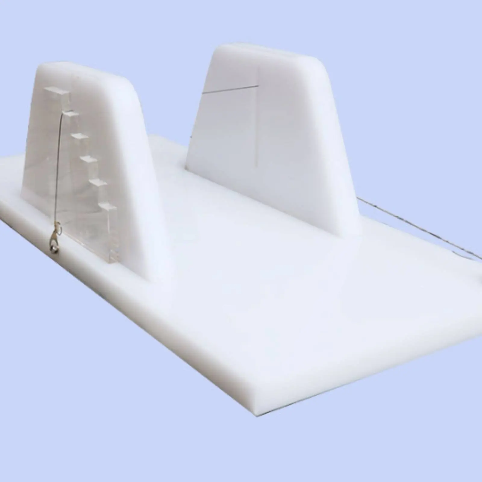 

Wire Soap Cutter Rectangular Base Manual Soap Cutter Hand Tool Handmade White