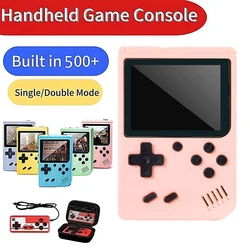 Built-in 500+ Classic Games Children's Handheld Game Players for Gameboy Output Emulator Charging Can Be Connected To The TV