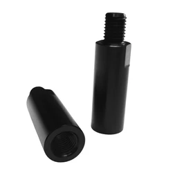 YUNTANMT Black Aftermarket Mirror Risers, 2 pcs M10 x 1.25 MotorcycleRear View Mirror Extenders 40mm, Fit for MT-09 etc