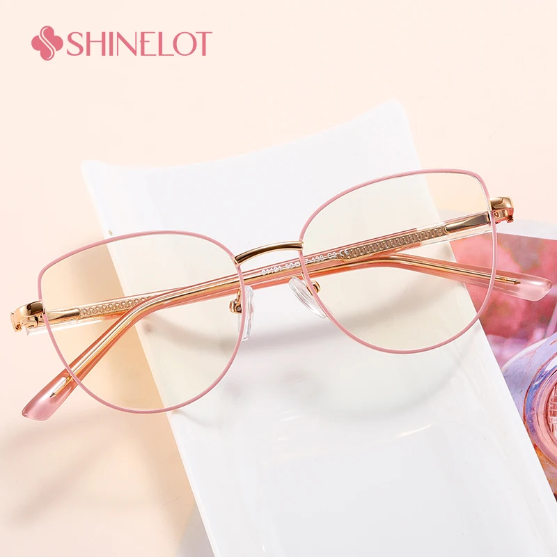 

81191 New Craft Blue Light Blocking Glasses for Kids Computer TV Watching Eyeglasses Metal Frame Girl Boy Children Eyewear