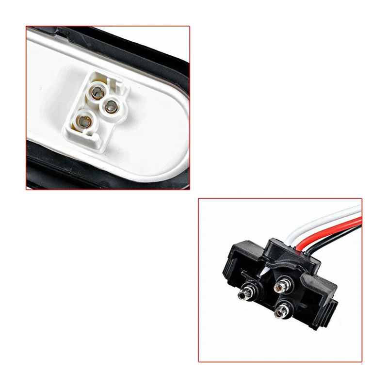 A15Z-2Pcs 6인치 타원형 화이트 22LED 트럭 후미등, 트레일러 경고등으로 최적화된 실용성 분석