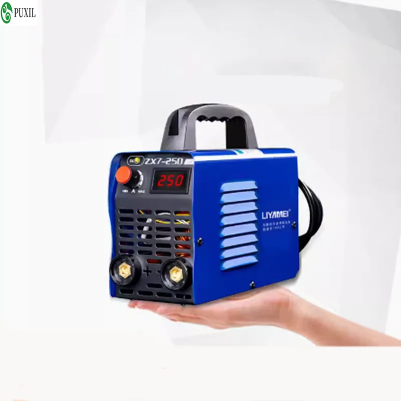 220v Portable Mini Electric Welding Machine Fully Automatic Small Electric Welding Machine ZX7-250 Inverter DC All Copper