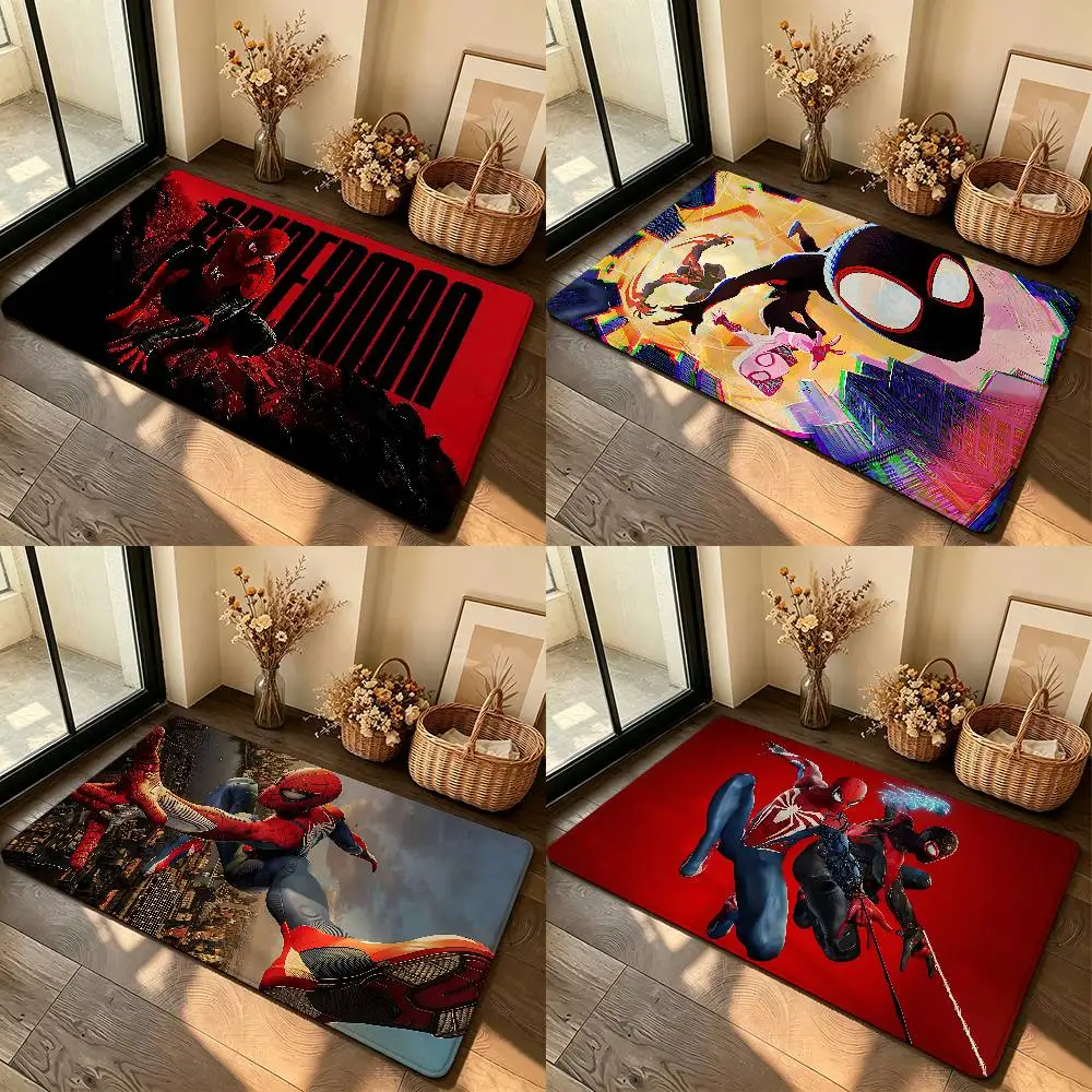 Cool-S-spider-M-manS Carpet Bathroom Anti-slip Mat Door Mat Home Decoration Mat Entrance Door Mat Scratch-resistant Door Mat