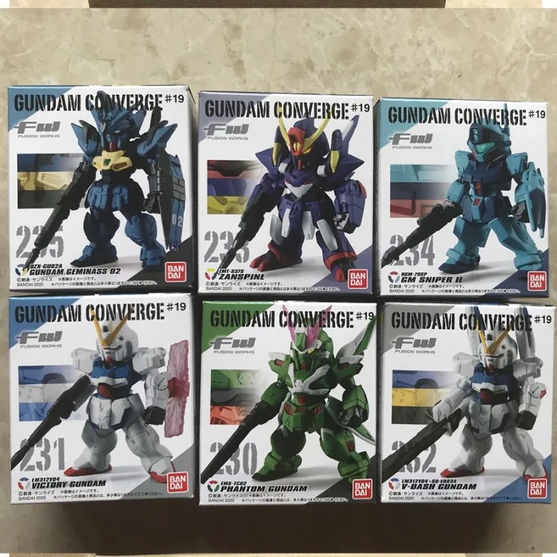 بانداي الأصلي جاندام أنيمي الشكل FW كونفيرج 16/17/18/19 الأزرق الشيطان كراب ألعاب شخصيات الحركة للبنين بنات أطفال هدية #3