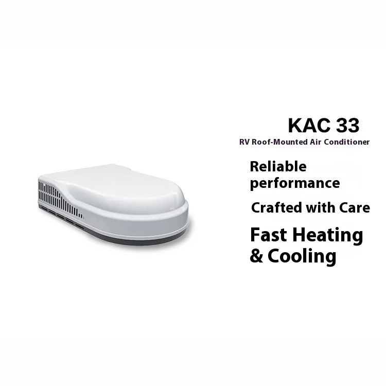 مكيف هواء KAC Series RV مع تبريد وتدفئة لتركيب السطح المثبت على السيارة الذي يتميز بمكون المحرك الأساسي #2