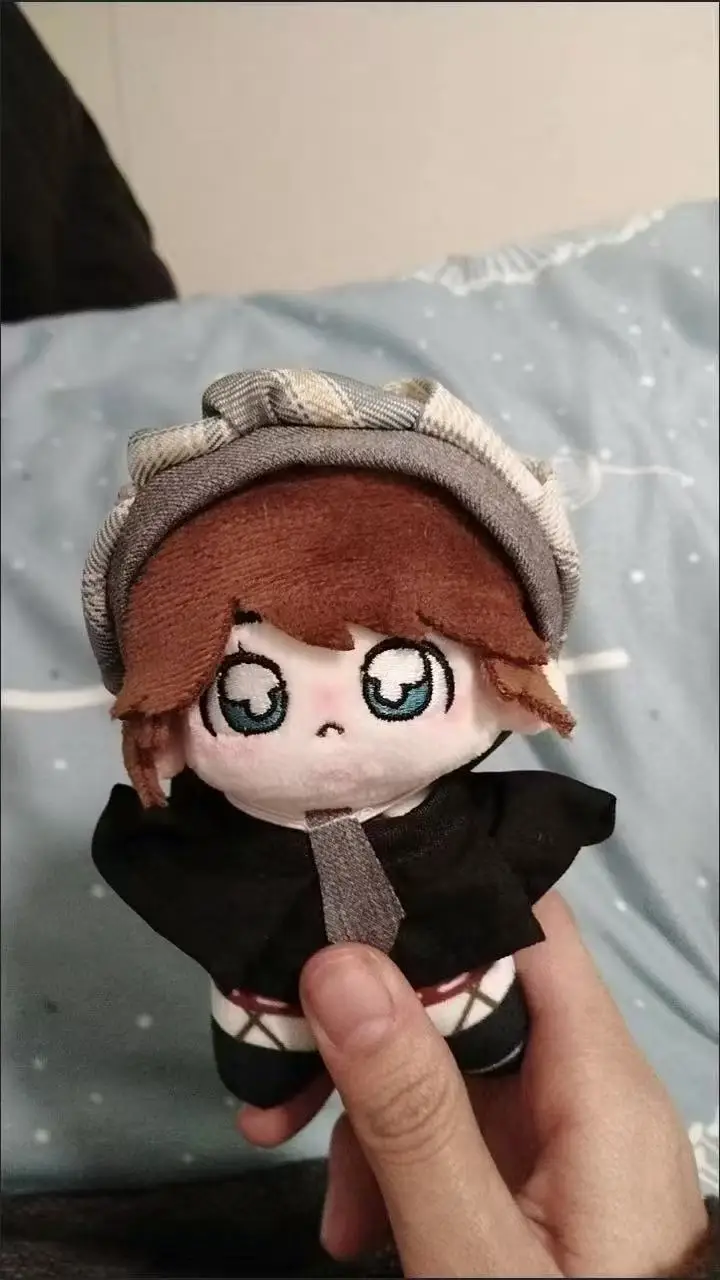 Anime Game Identity V 10 cm Cosplay Schilder Edgar Valden Schattige Pluche Pop Lichaam Rugzak Hanger Knuffels Sleutelhanger Geschenken