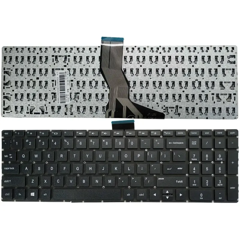 

New US Keyboard For HP Pavilion 15-AB 15-AX 15-AK 15-AW 15-BK 15-BC M7-N 17-G Laptop English Layout Black V150646DS1