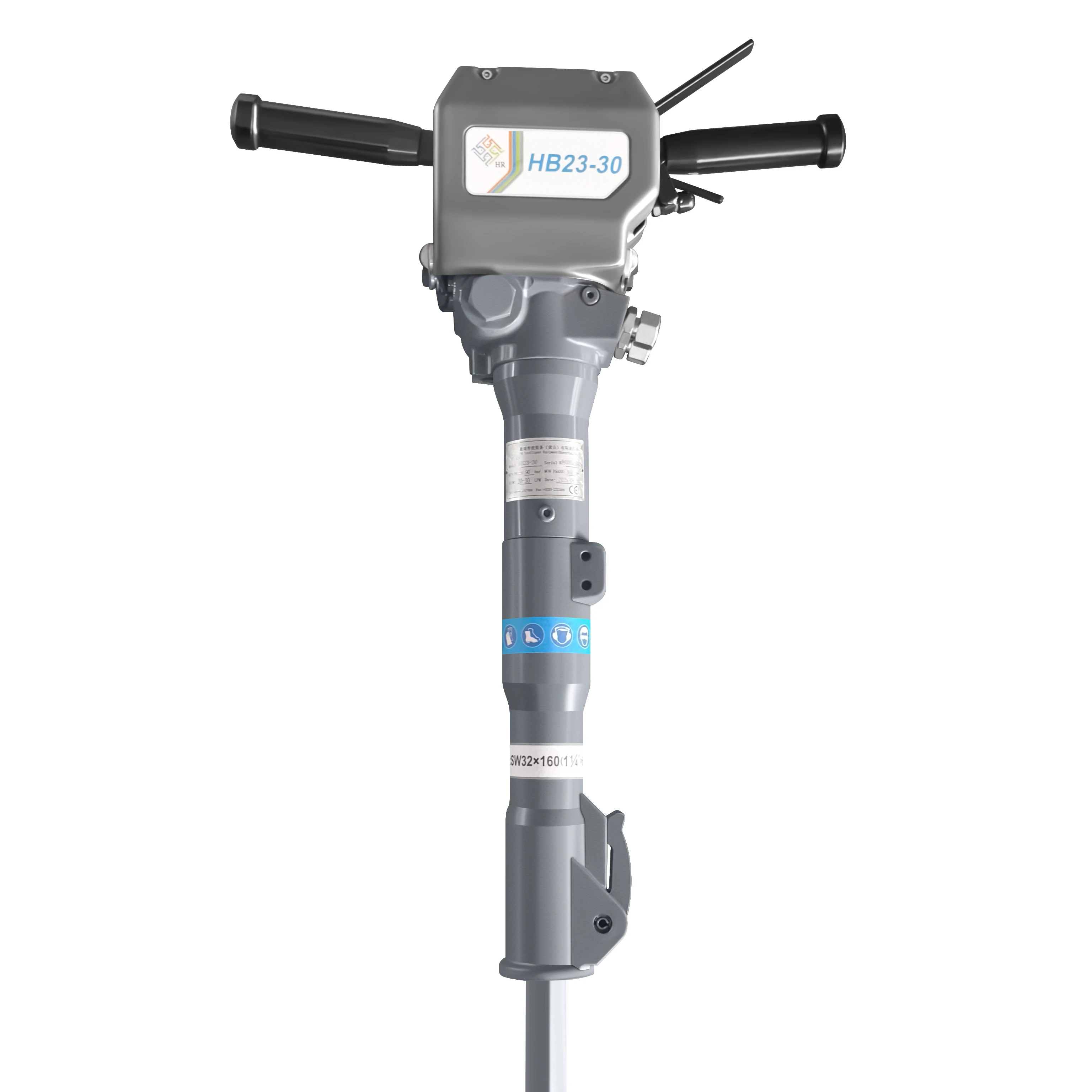 Lightweight Hydraulic Impact Hammer Drills Pick with Vibration Reduction and Hydraulic Breaking Features