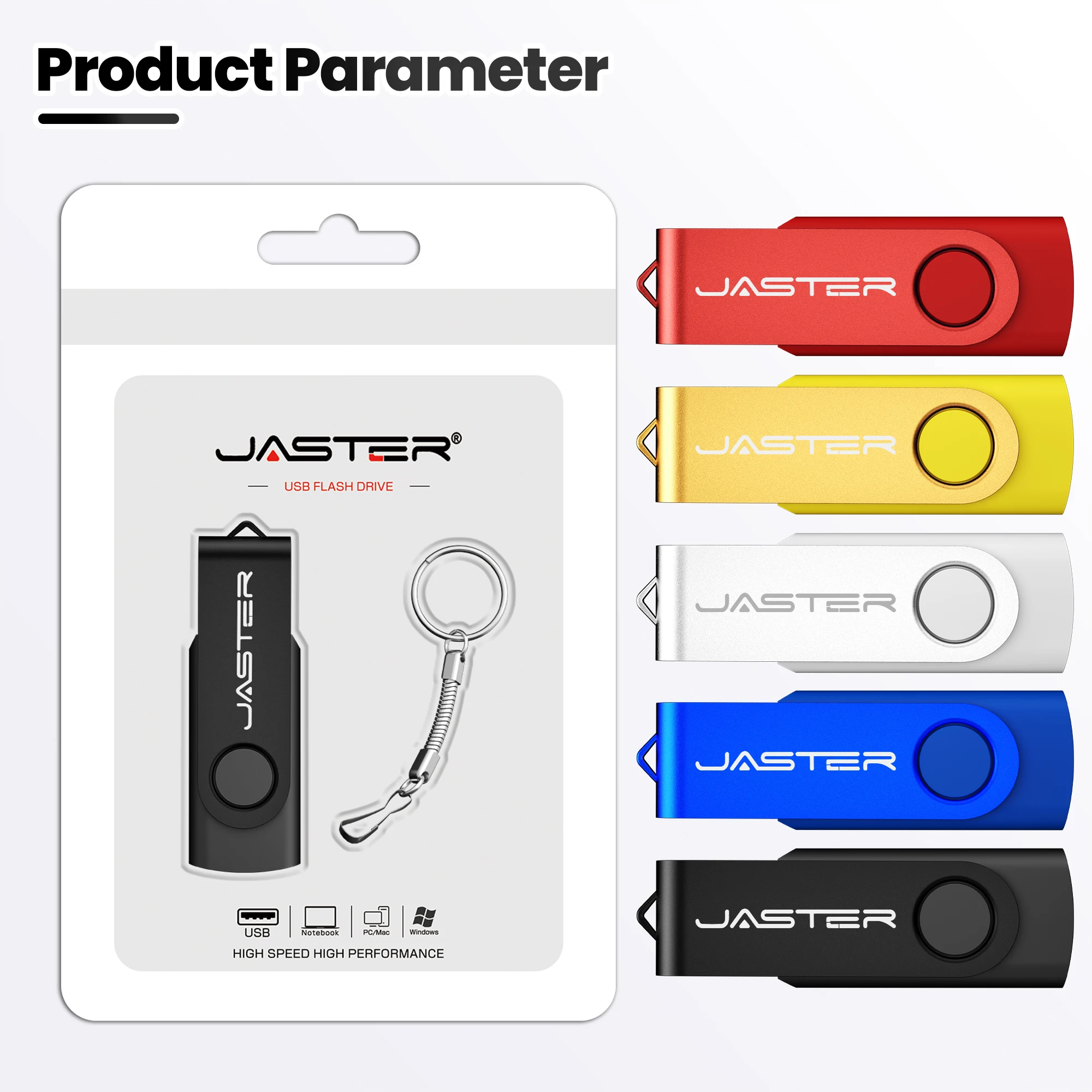 Free Custom Company Logo USB Flash Drive 128GB Key Chain Pen Drive 64GB 4GB 8GB 16GB Pendrive Memory Stick 32GB Metal USB Stick