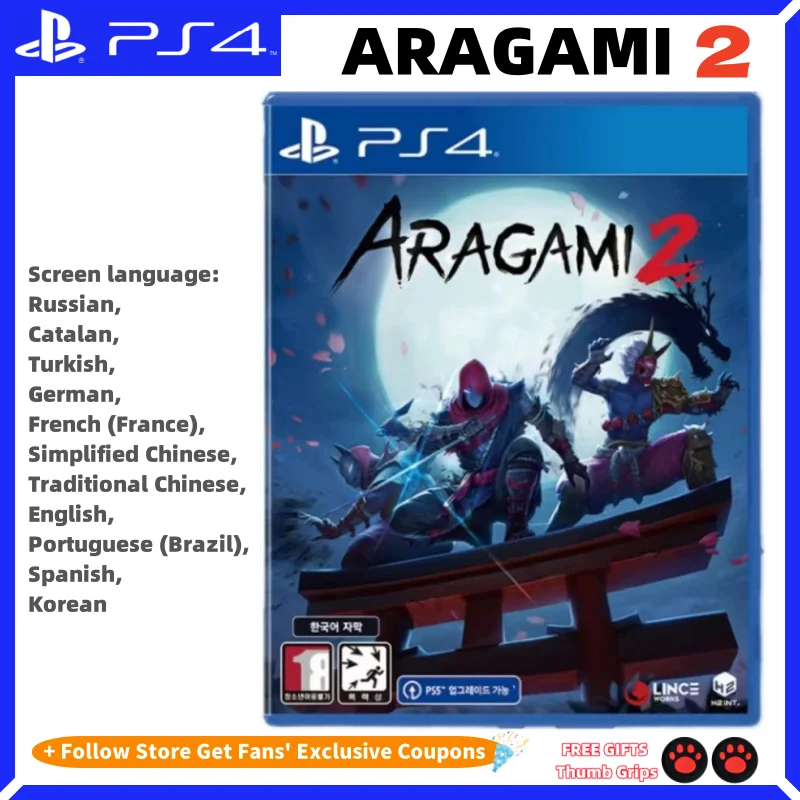 

Sony Playstatio4 PS4 Genuine New Game CD Aragami 2 Playstation4 Game Card SONY Ps4 Games Aragami 2