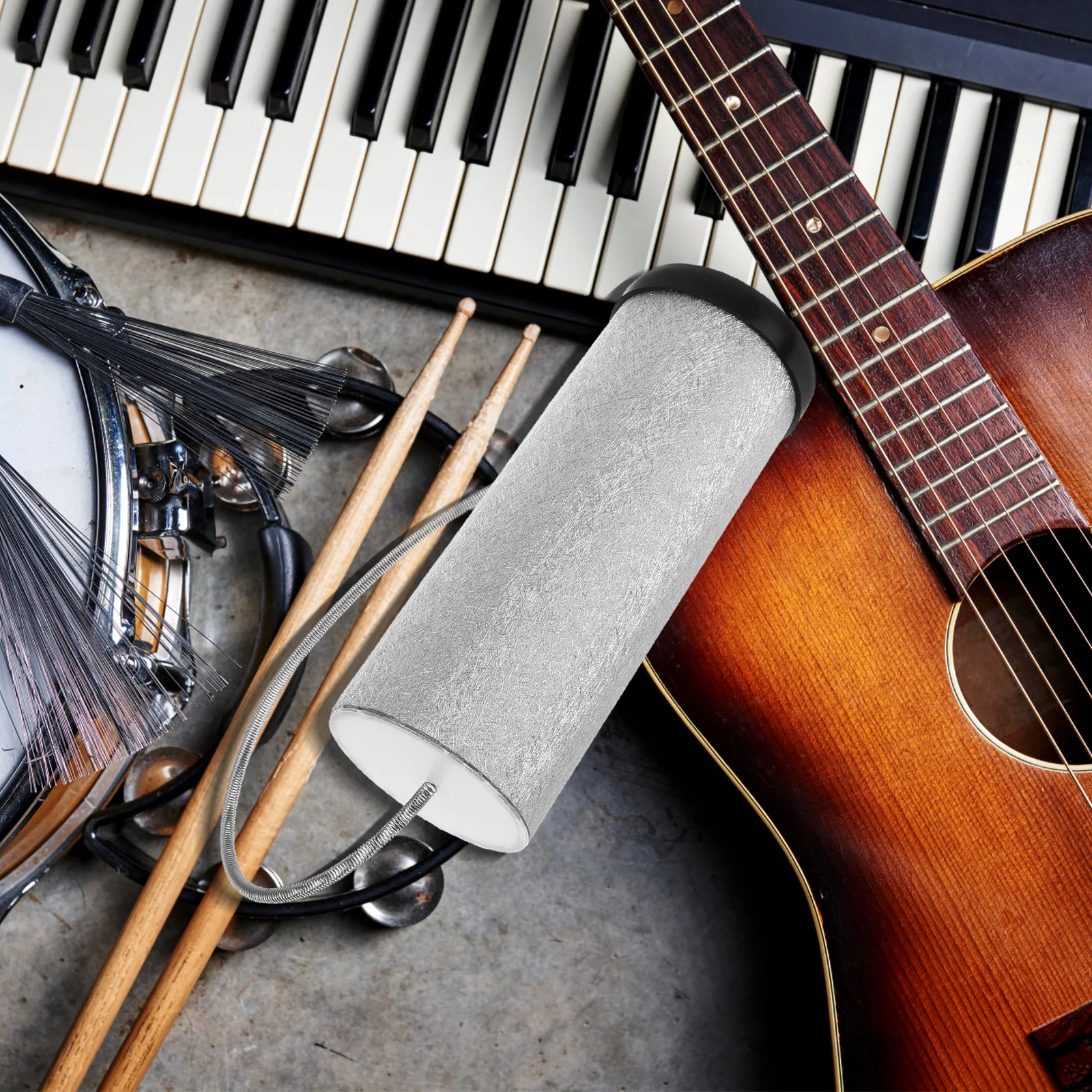 

Thunder Drum Instrument Sturdy Smooth Surface Thunder Sound Maker For Music Class Party Games Orff Percussion Stormy Tube