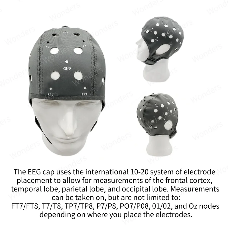 Equipo de adquisición EEG multicanal 4/8/16, Kit de desarrollo WiFi Bluetooth Compatible con Software OpenBCI de código abierto