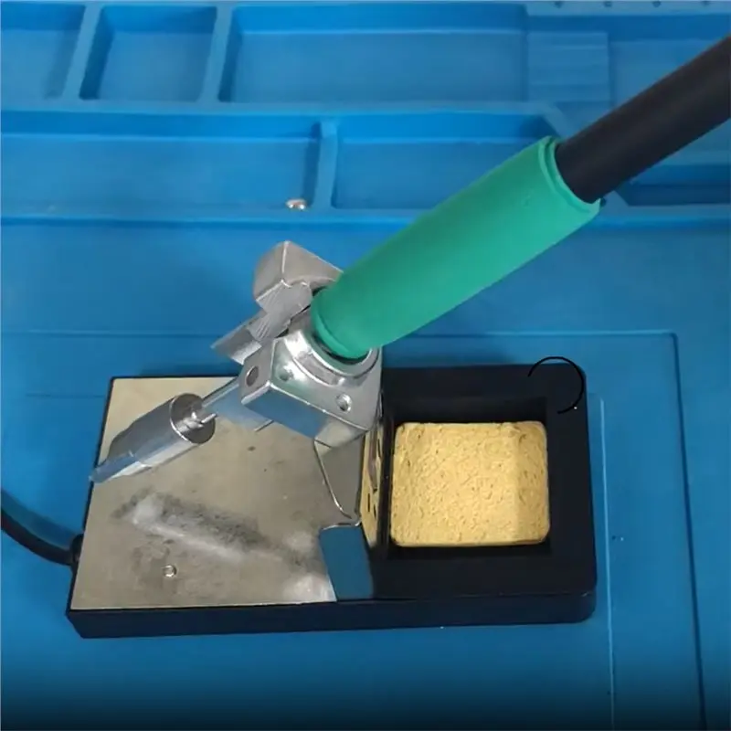 ABDJ-soporte de mango de estación de soldadura C470 C245 C210 para puntas JBC herramientas de soldadura de hierro aleación de aluminio rápida de sueño automático