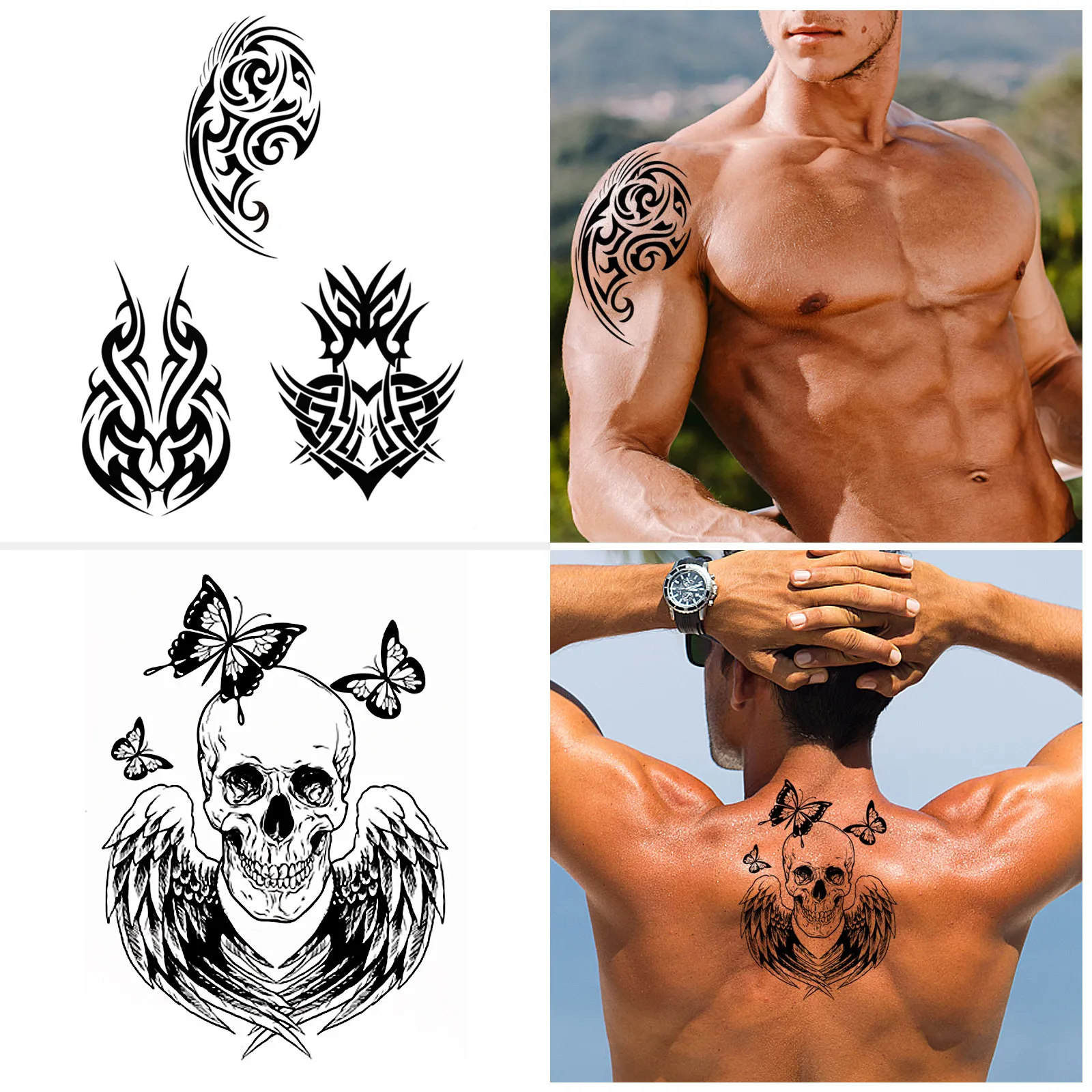 adesivos-de-arte-corporal-masculina-para-rosto-e-manga-faceis-de-aplicar-designs-de-tatuagem-para-mulheres-ombro-e-pescoco-completos