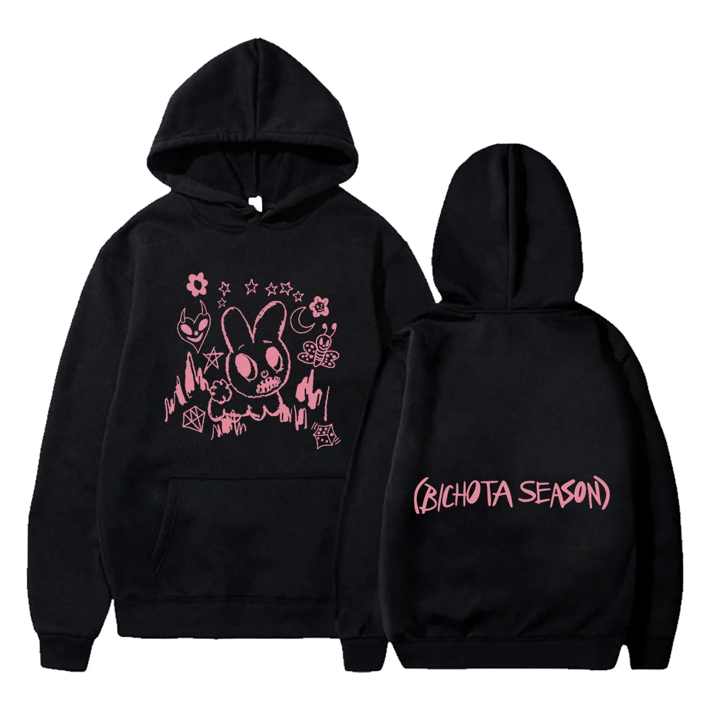 

Karol G Bichota Season Bunny Hoodie Manana Sear Bonito Tour 2023 New Logo Long Sleeve Men Women Sweatshirt Fashion Clothes