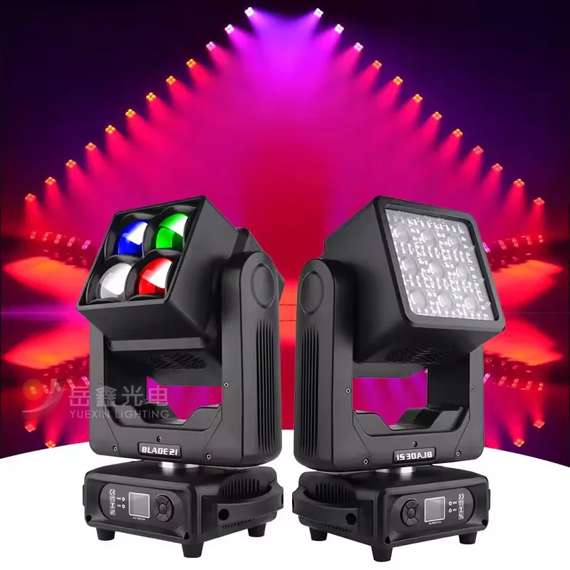 4pcs+9pcs LED Double-sided infinite Moving Head Light Effect Dj Dmx Stage Light Disco Bar