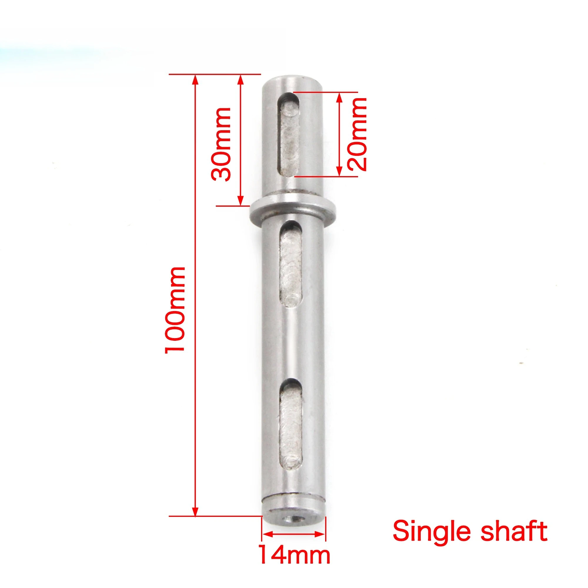 14/18/25mm Diameter Single/Dual Shaft Output for NMRV030-050 Worm Gearbox - Compatible with Nema23/24/34/42 Stepper Motors