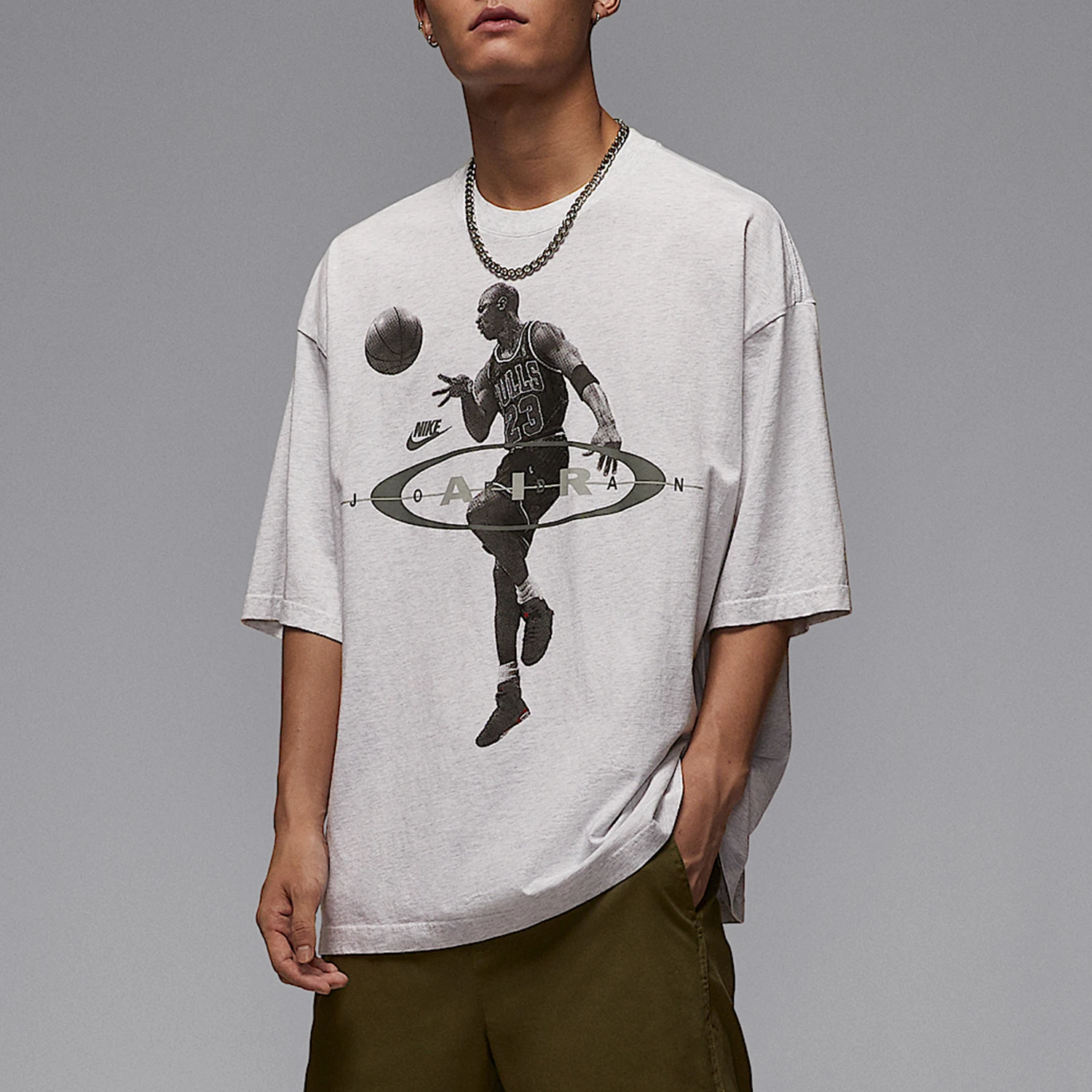 

Nike Original Jordan Men's Trendy Print Breathable Sports T-Shirt IF1805-051