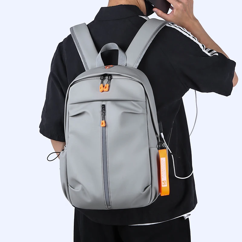 

New men's backpack Fashion leisure travel waterproof backpack Multi-function Laptop Bag with USB Port mochila para viaje 백팩