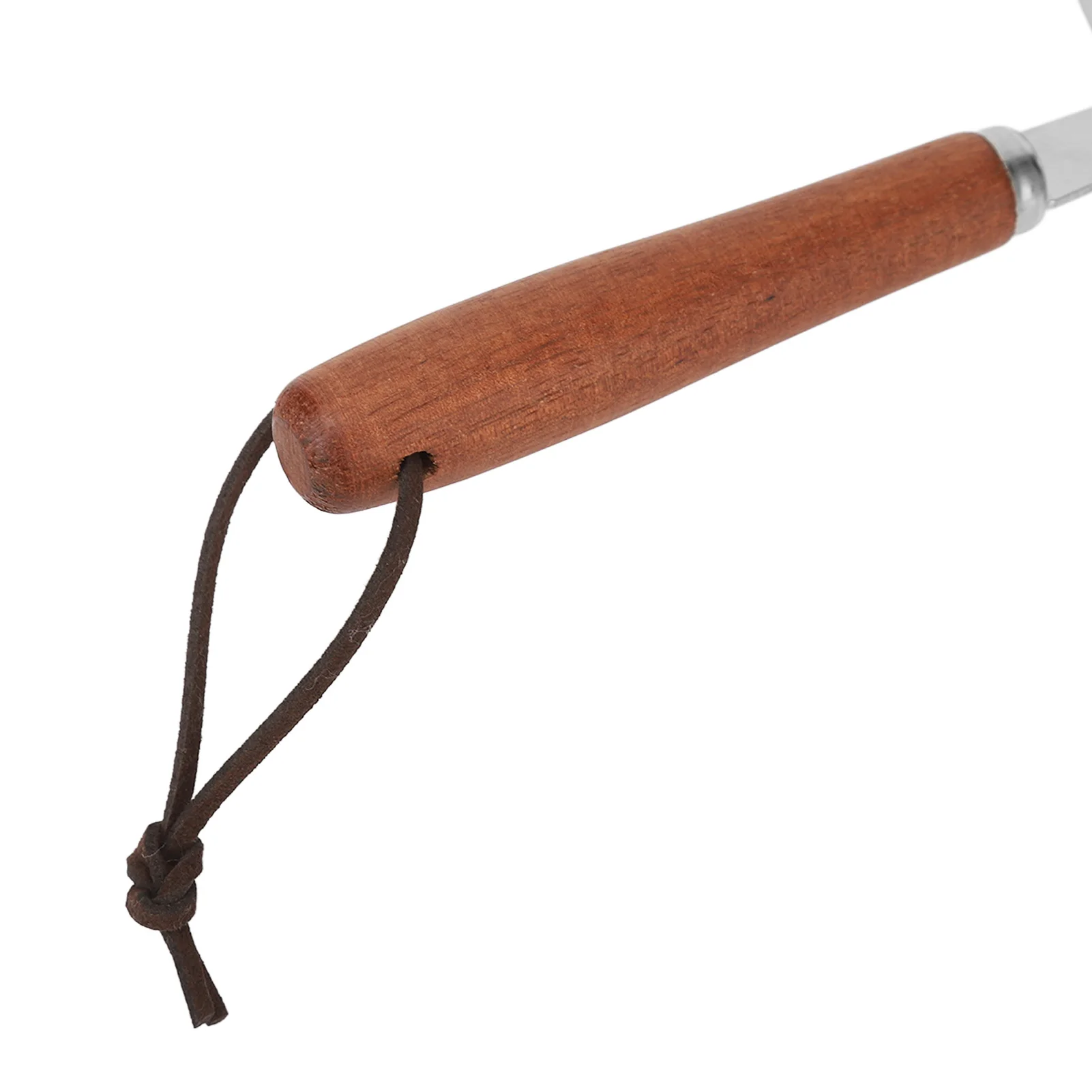 مقلاة صغيرة غير لاصقة عجة عموم الفولاذ المقاوم للصدأ زبدة التدفئة عموم مع مقبض خشبي لوازم المطبخ #3