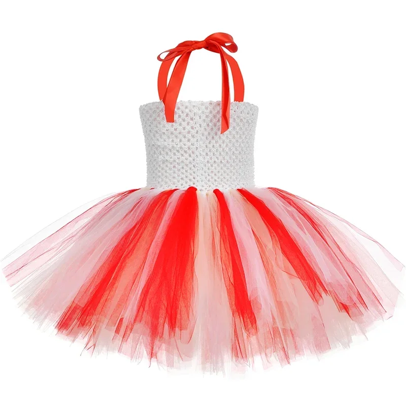 Toy Forky Inspired Tutu Dress for Girls Birthday Party Princess Dress Girls Halloween Cosplay Costume for Kids Fancy Dress Up
