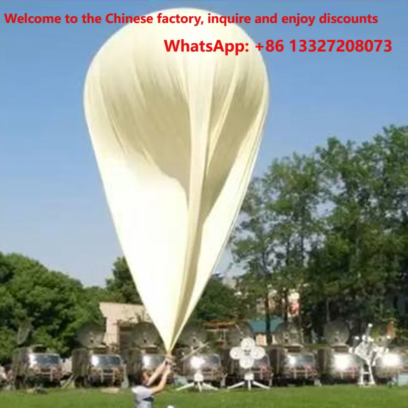 500 gram 750 gram giant meteorological balloon for climate testing, near space exploration, sounding balloon