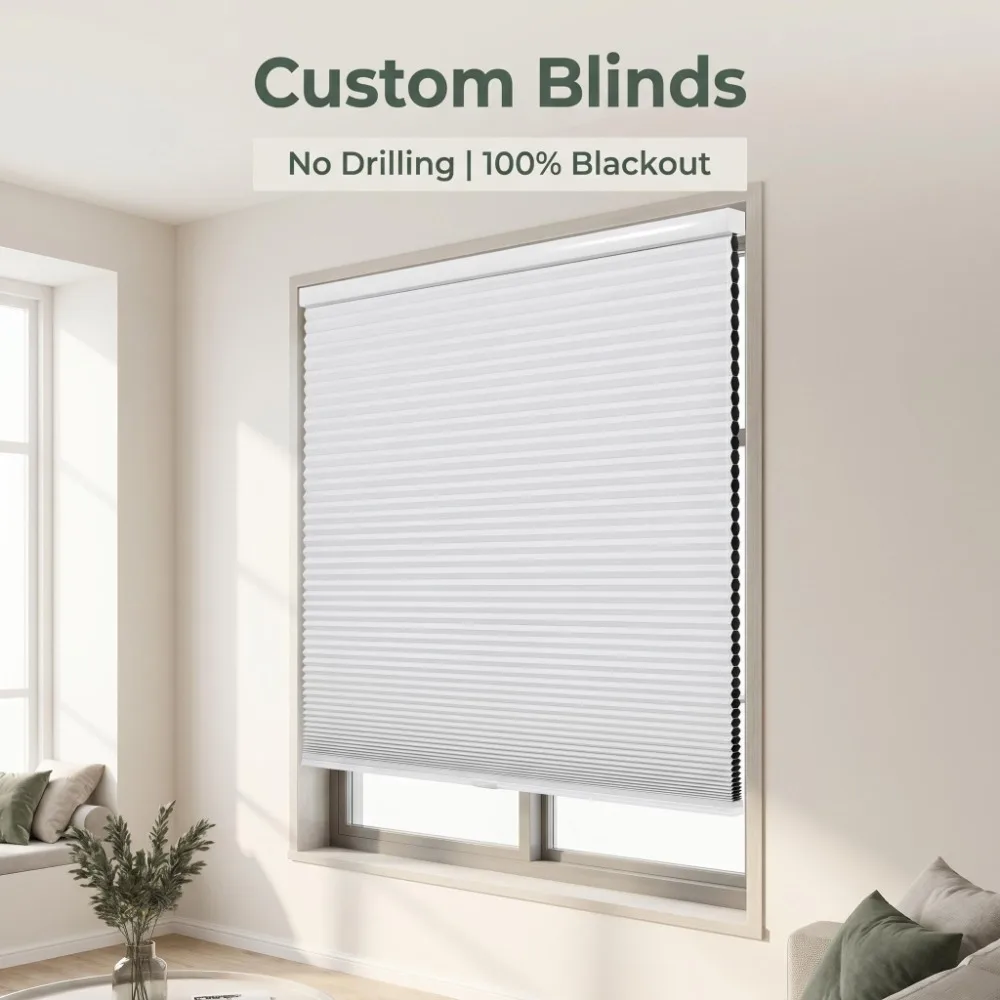 Custom Honeycomb Blinds Blind Curtain Blackout Cellular Shades Saving Energy Thermal Insulation for Windows Home Decoration