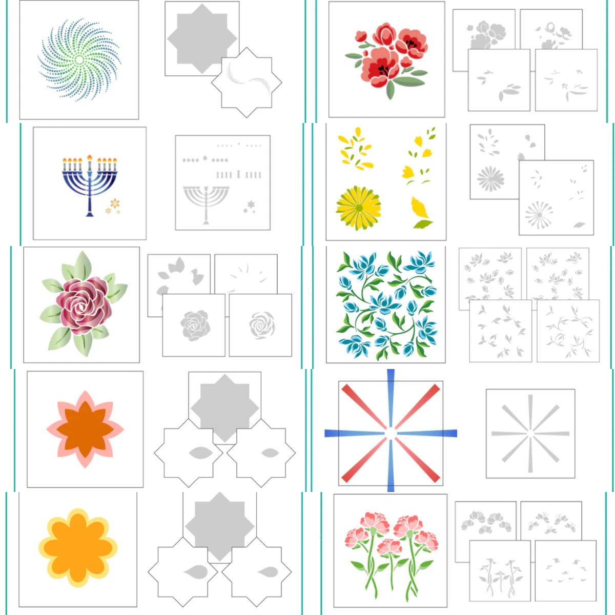 Perfect Poppies Butterfly Garden Scrapbook Diary Decoration Stencil Embossing Template DIY Greeting Card Handmade 2025 New