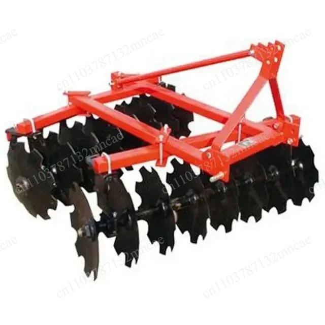 Tractor Three Point Mounted Disc Harrow For Sale Agricultural Tools 24 Blades 75Hp Farm Plough Machine