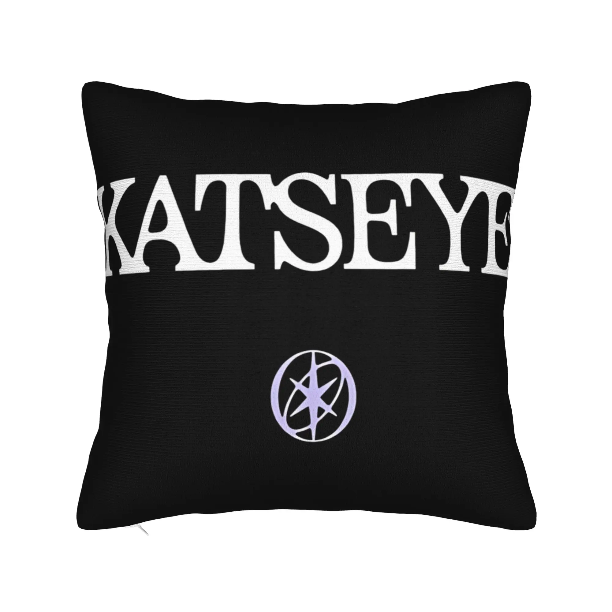 Katseye Logo Pillow Case  Funny Pillow Cover Design Pillowcases For Living Room Sofa