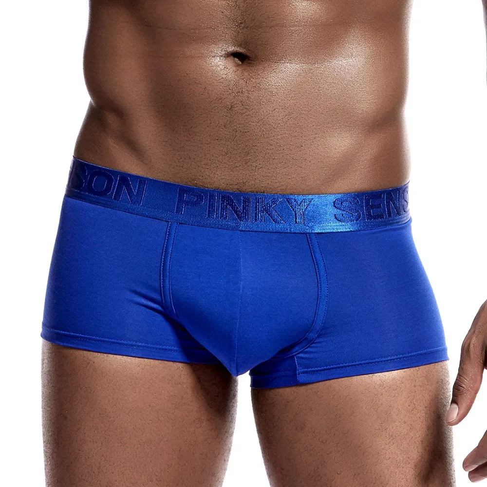 Мужское нижнее белье из модала, U-образные выпуклые шорты-боксеры, дышащие бесшовные повседневные удобные боксеры с низкой посадкой, Ropa Interior Comoda