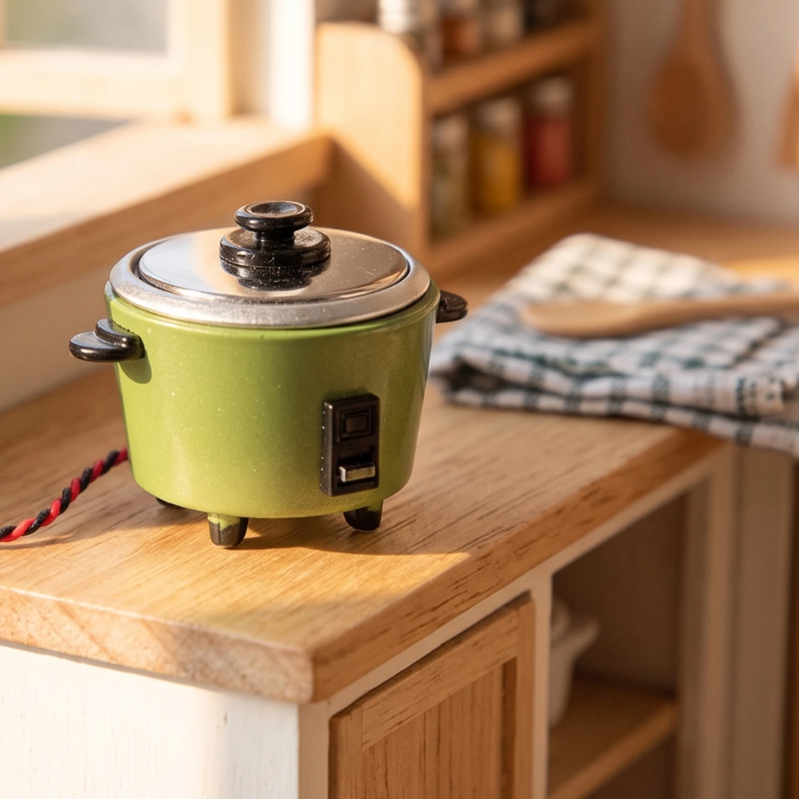 미니어처 밥솥 실물 같은 인형의 집 밥솥 현실적인 디자 - Kitchen Appliances Usa 리뷰 및 가격