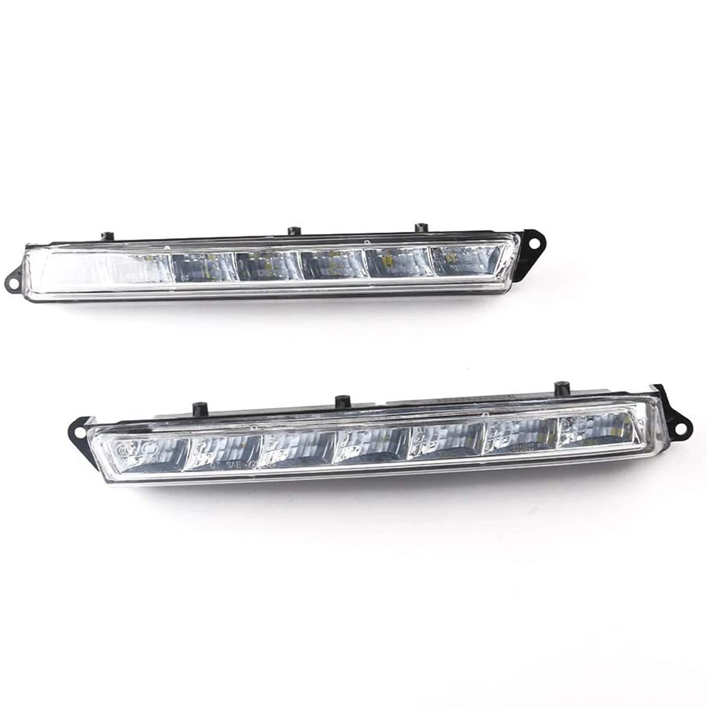 LED 주간 주행등, 메르세데스 벤츠 X164 GL350 GL450 GL500 용, 안개등, DRL A1649060351 A1649060451, 1 쌍