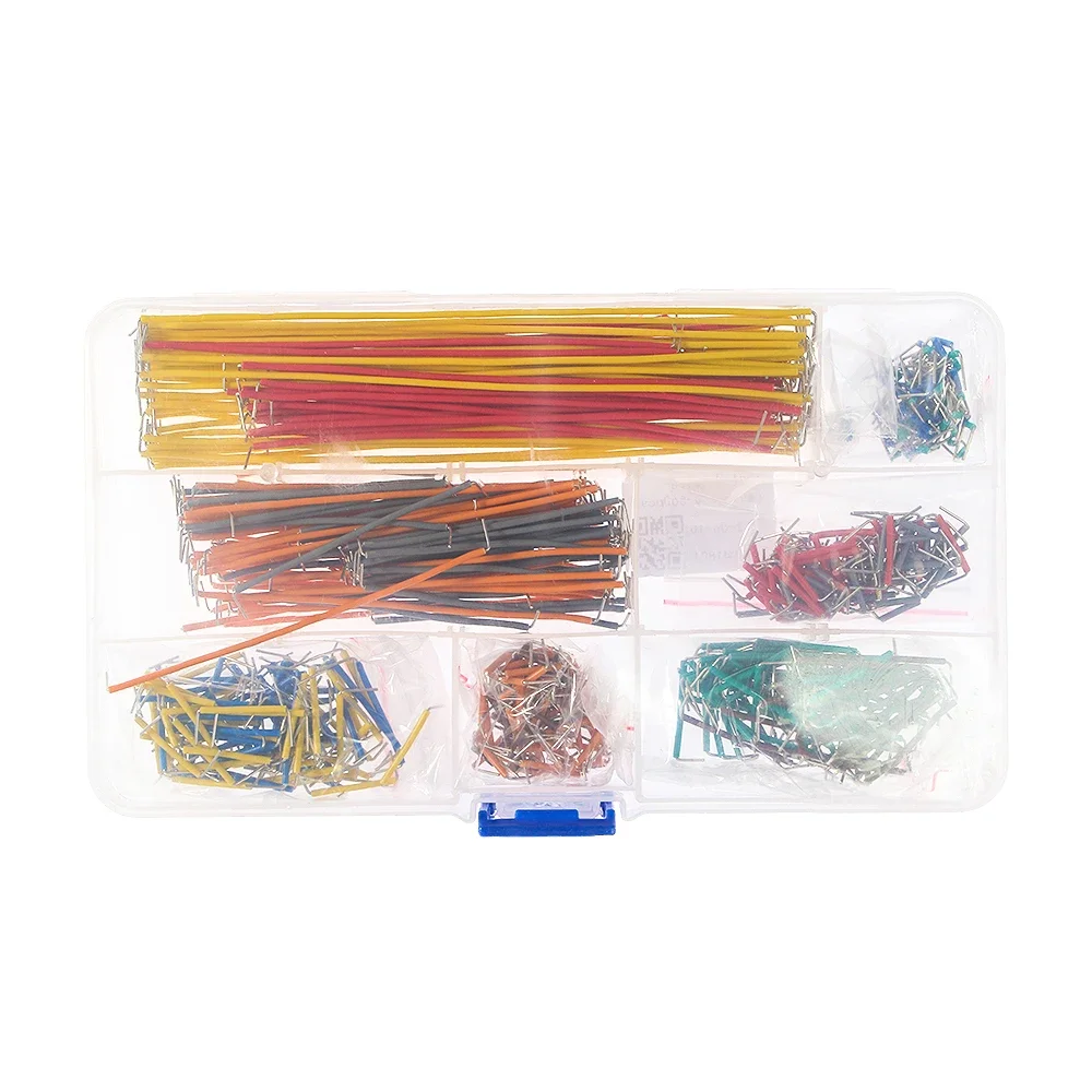 140-840Pcs Preformed Breadboard Jumper Wire Kit 14 Lengths Assorted for Breadboard Prototyping Circuits DIY Electronic Kit