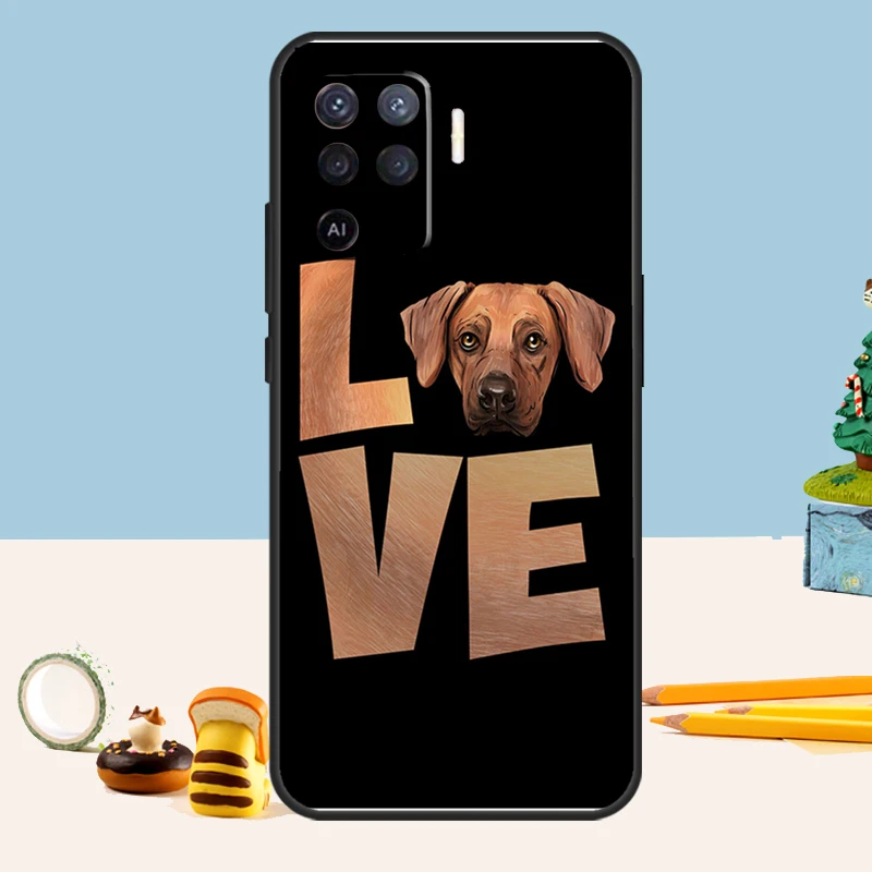 Rhodesian Ridgeback Dog For OPPO A58 A78 A98 A17 A57 A77 A16 A76 A96 A74 A94 A5 A9 A15 A52 A72 A93 A53 A54S Case