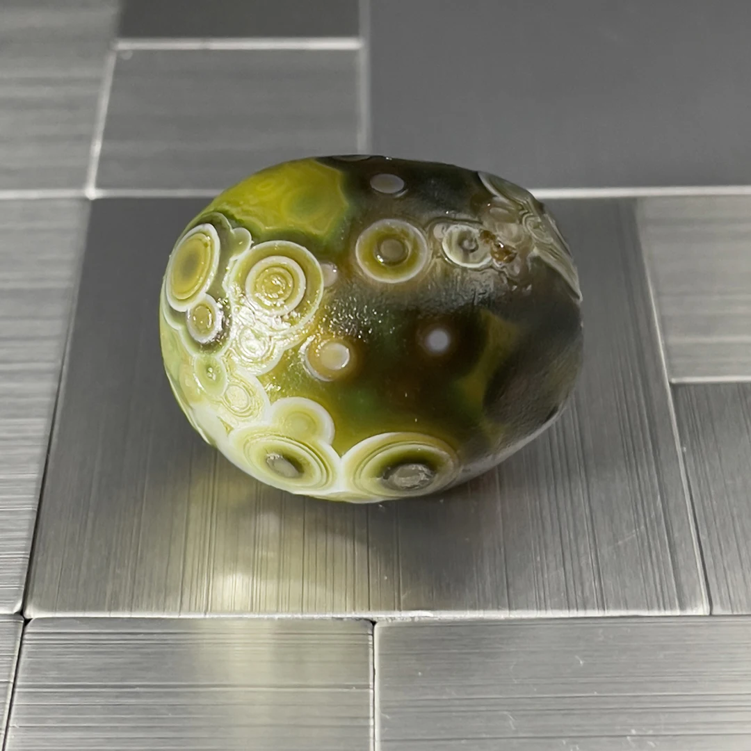 

Pure Natural Color Agate Flower Wishing Agate Bead for DIY Jewelry Making Home Decor Accessories Natural Minerals C03-06