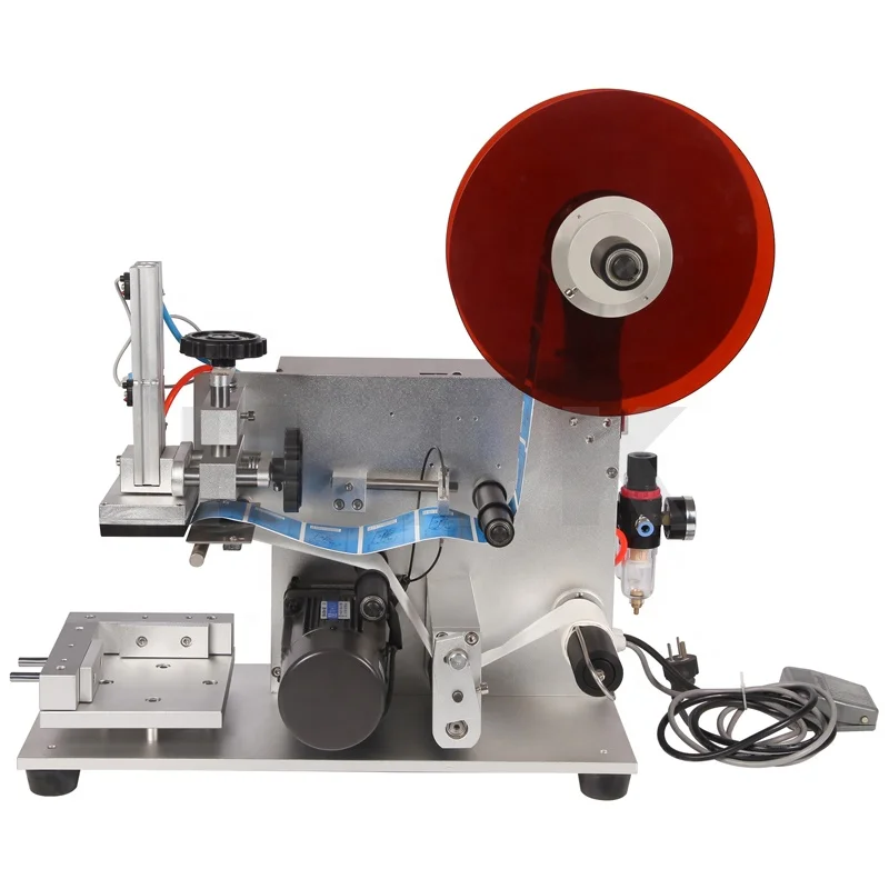 

MT-60 Semi-automatic Flat Square Bottle Self-adhesive Transparent Self-adhesive Labeling Machine CE Certification