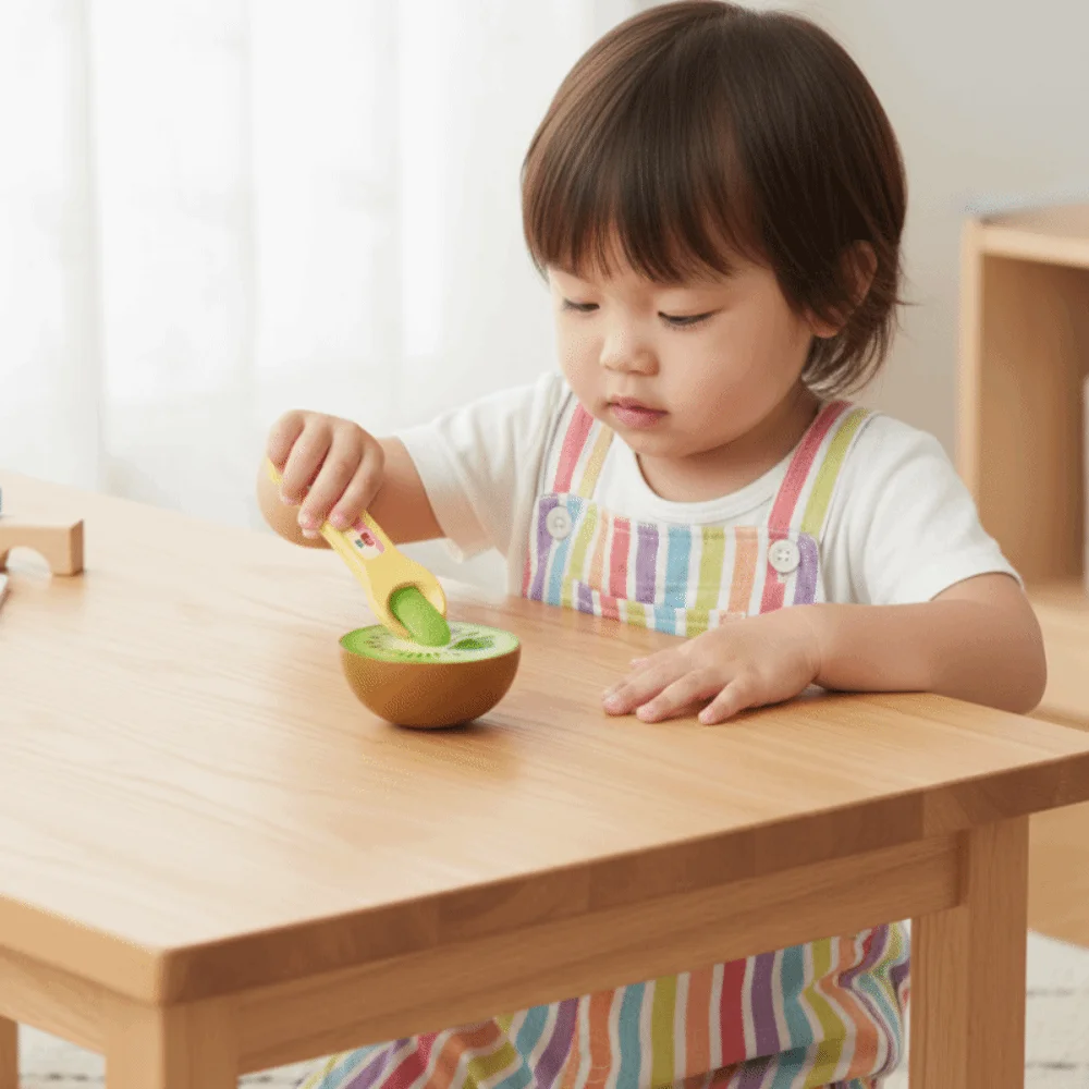 

Набор для кормления фруктовым пудингом, имитация кормления, ролевая игра, арбузный пудинг, японский грейпфрут, игровой домик для детей