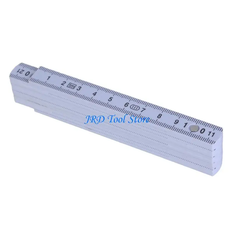 A2UD 1meter Foldable Measuring with Clear Scale Easy Carry Ruler Easy to Carrry Rule for Engineers Builders & DIY Enthusiasts