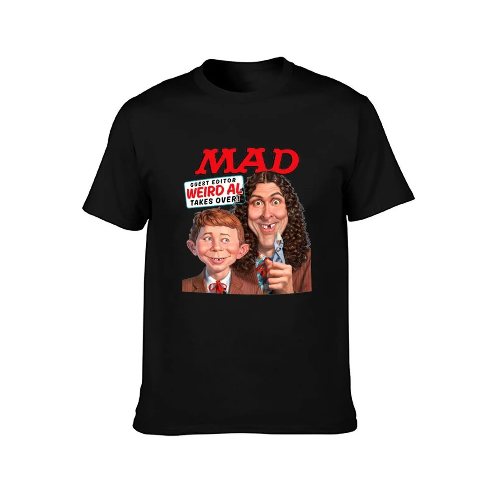 MAD Guest Editor Weird Al Takes Over T-Shirt man t shirt summer T-Shirt