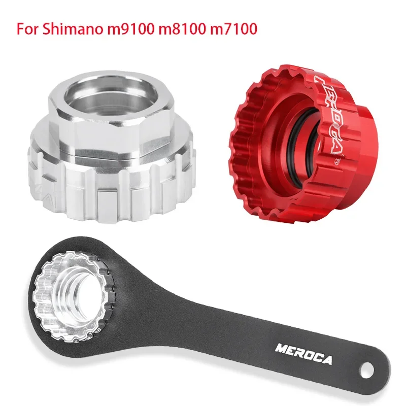 Bicycle 12 Speed Disc Brake Rotor Direct Installation Removal Tool Crankset Socket Wrench Suitable for Shimano m9100 m8100 m7100