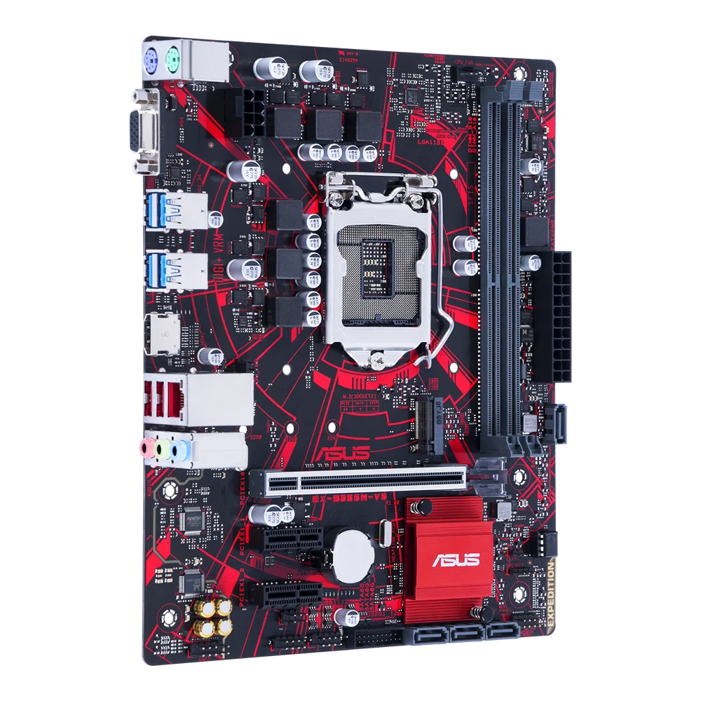 ASUS EX-B365M-V5 Motherboard Socket 1151 intel B365 DDR4 32GB support Core i3-8300 8500 9400 9700 9350 8100 cpu M-ATX  DDR4 32GB