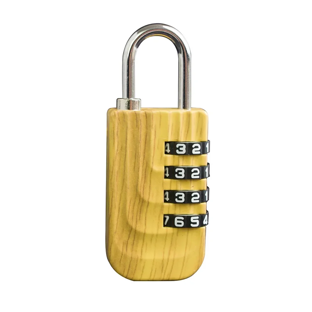 4 Digit Zinc Alloy Combination Locker Lock Mini Padlock ﻿ Outdoor Travel Luggage Handbag Safe Code Number Lock ﻿room Locker Lock