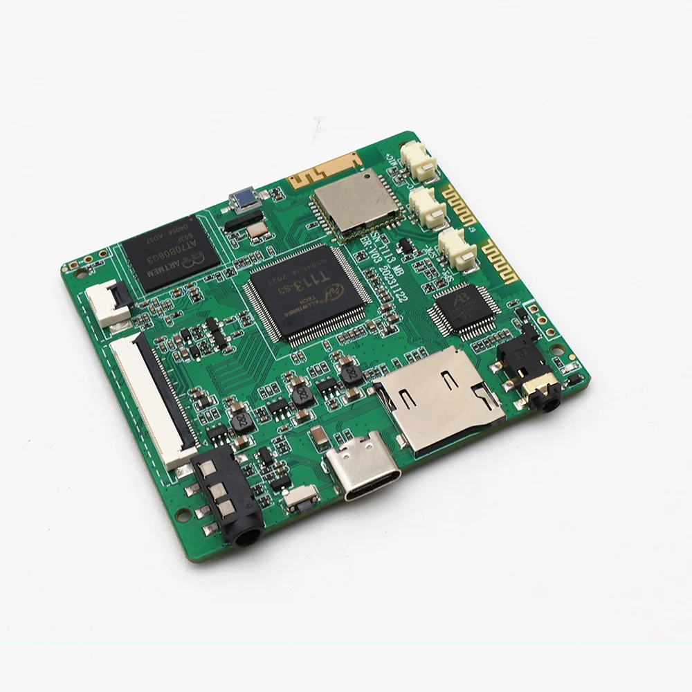 Placa base Allwinner T113 PND Linux para Carplay inalámbrico y Android Auto Radio de coche estéreo automático BT FM Monitor de coche inteligente