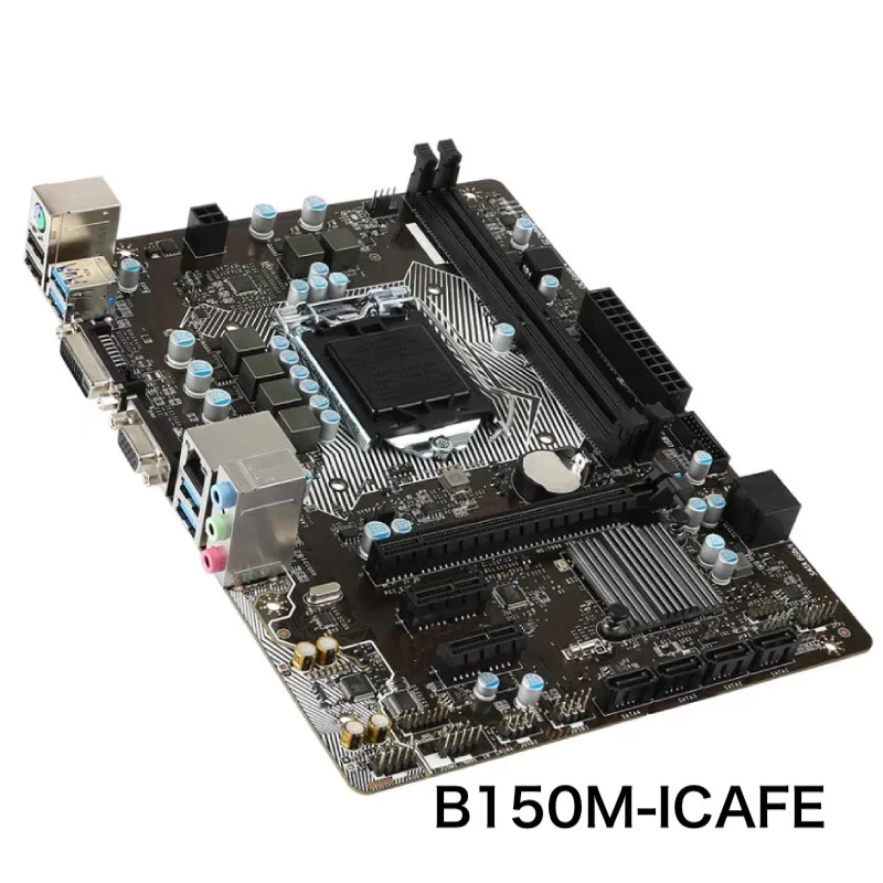 

Для MSI B150M-ICAFE настольная материнская плата LGA 1151, материнская плата DDR4, 100% протестировано, ОК, полностью работает, бесплатная доставка