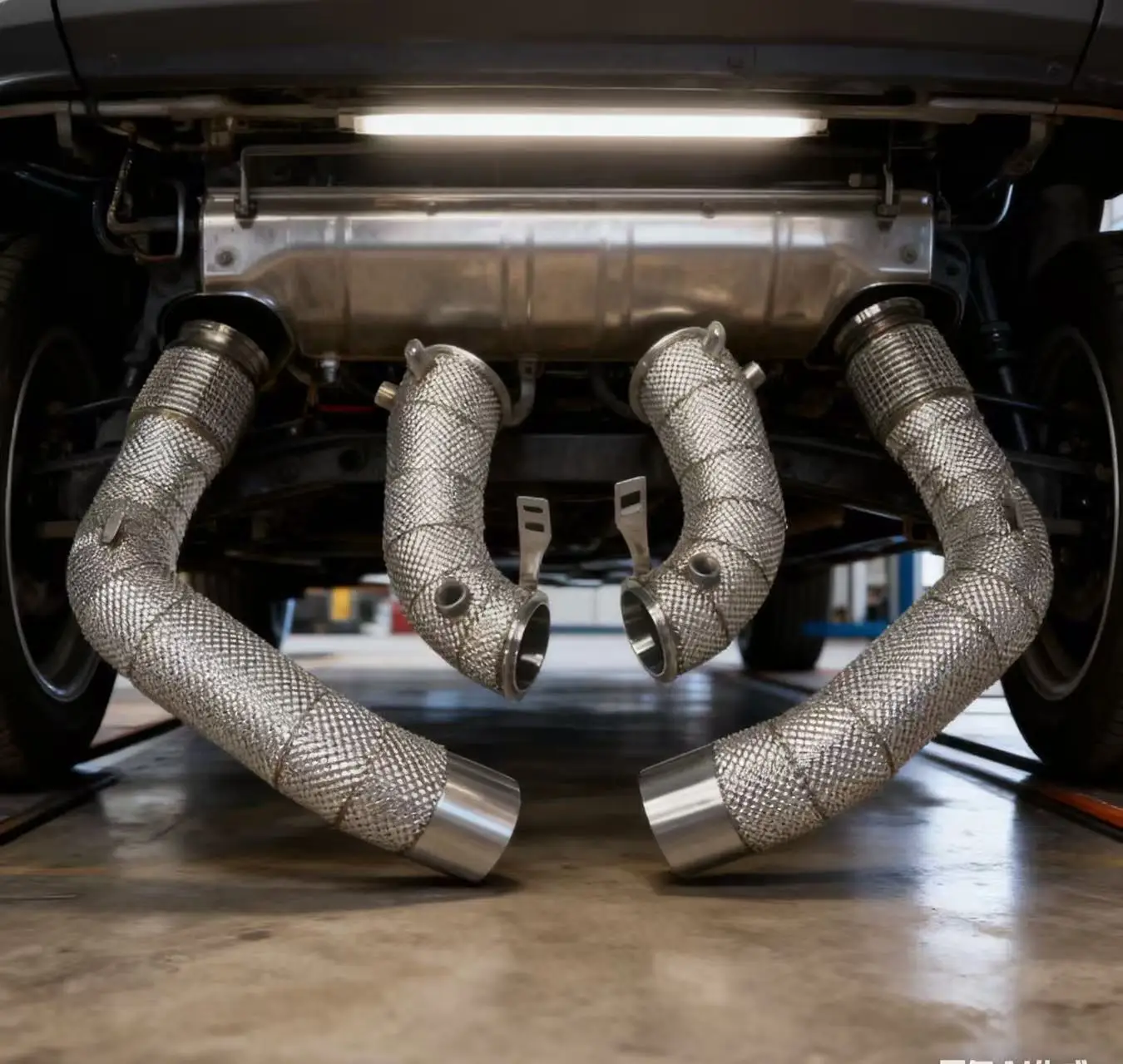 

PRO High Quality Stainless Steel Straight Headers M5 F90 Downpipe Exhaust for Bmw M5 Competition F90 4.4t With Heat Shield