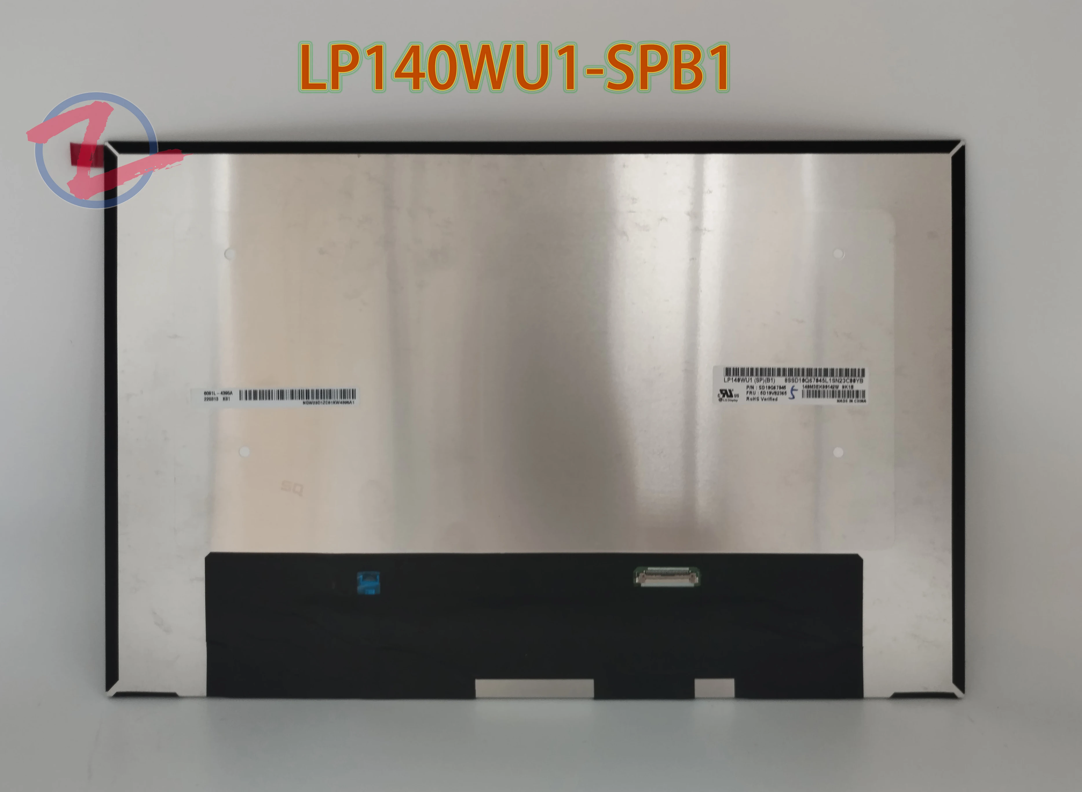 14.0 inch Laptop LCD Screen Panel 5D11D96811 LP140WU1-SP B1 1920X1200 IPS 30-pin LED Display Matrix Brand New Replacement